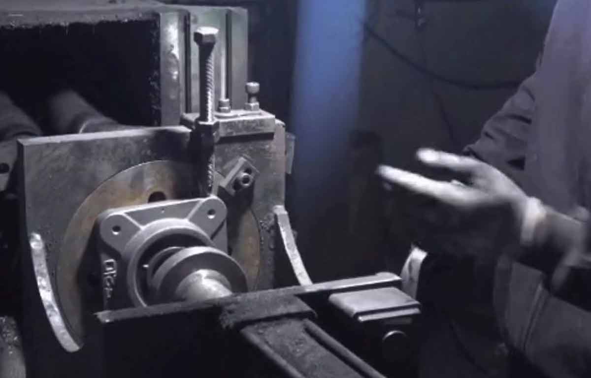 Production process - grinding bearing
